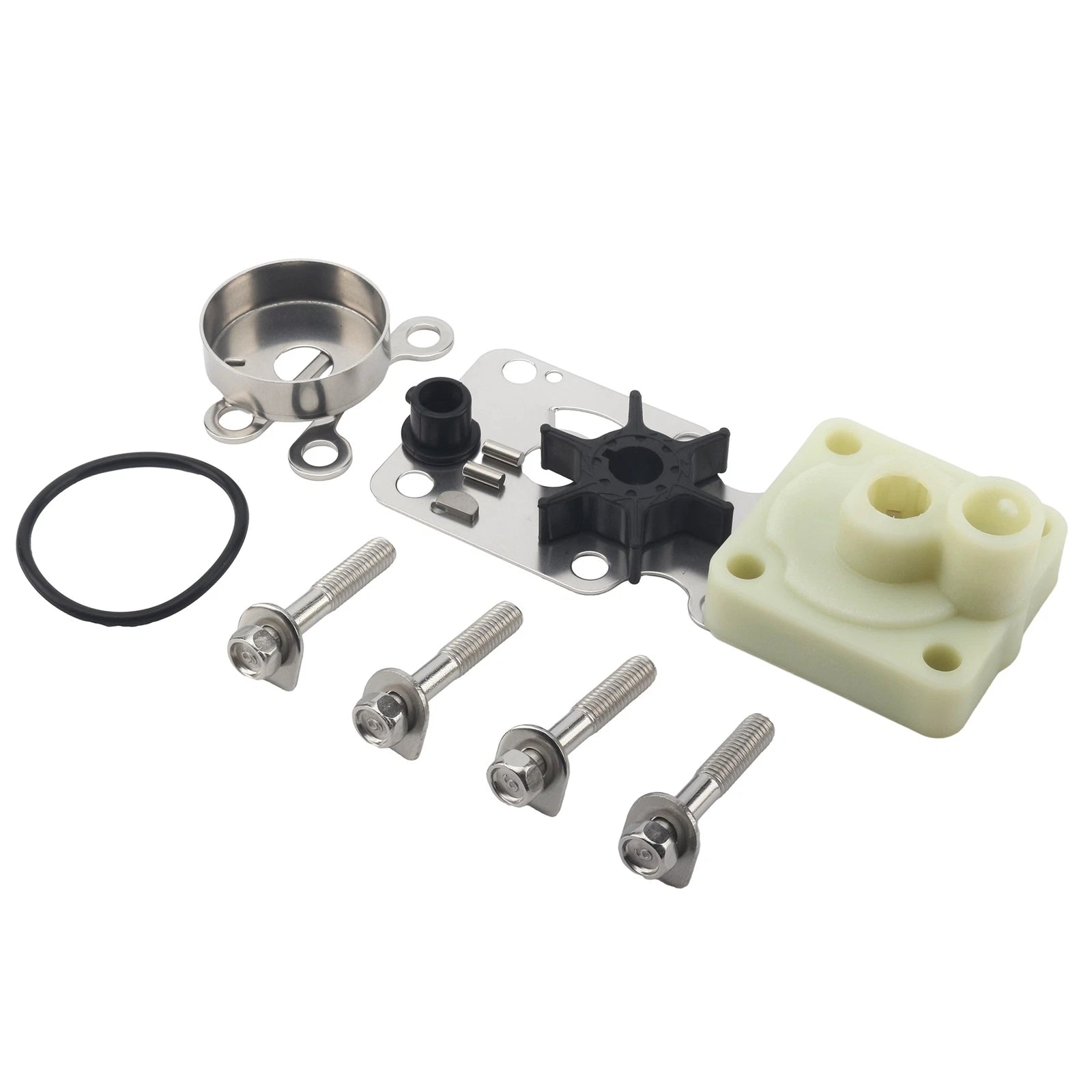 Water Pump Rebuild Service Kit For Yamaha Outboard 6ah-w0078-00