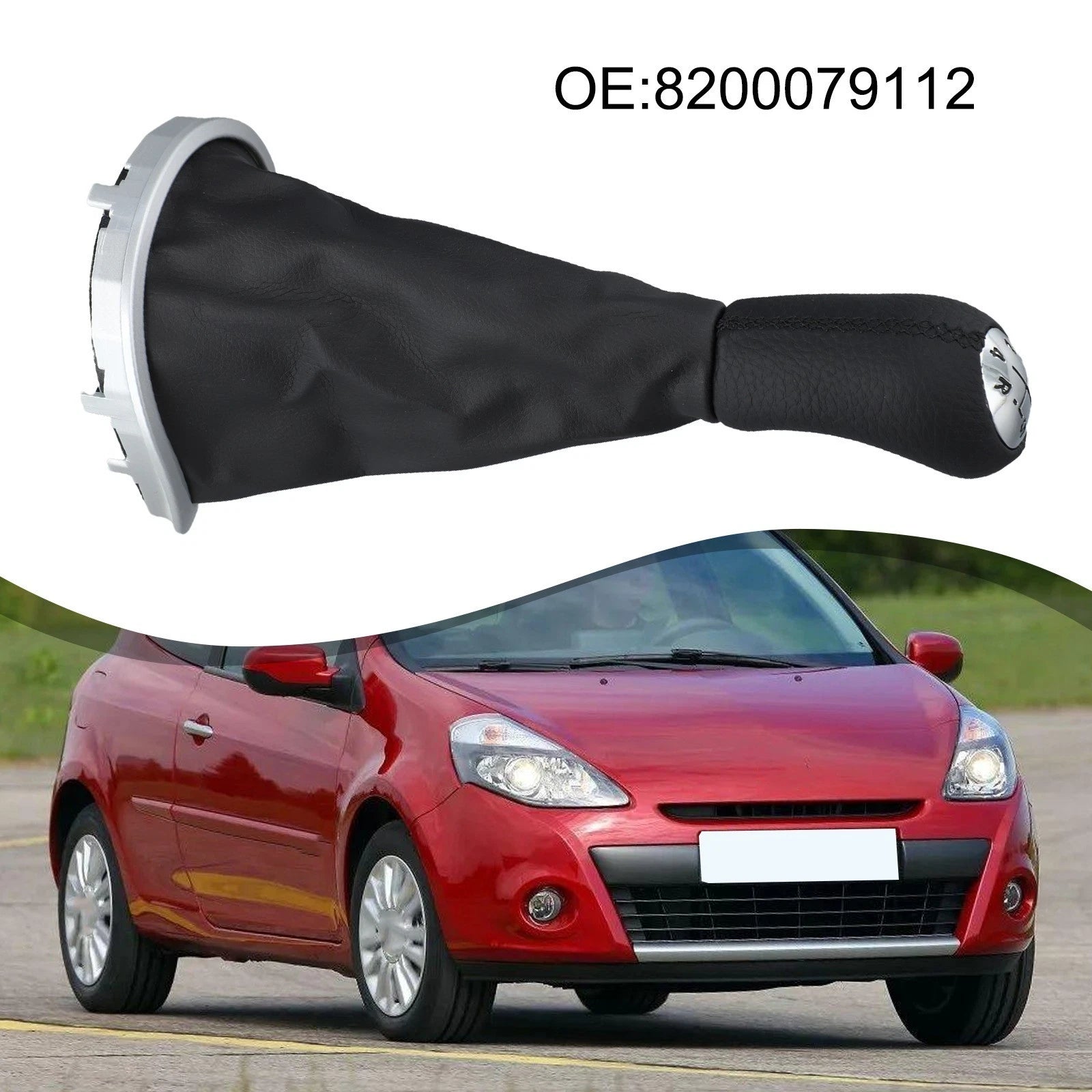 Easily Installed For Shift Knob Boot Compatible With For Renault For