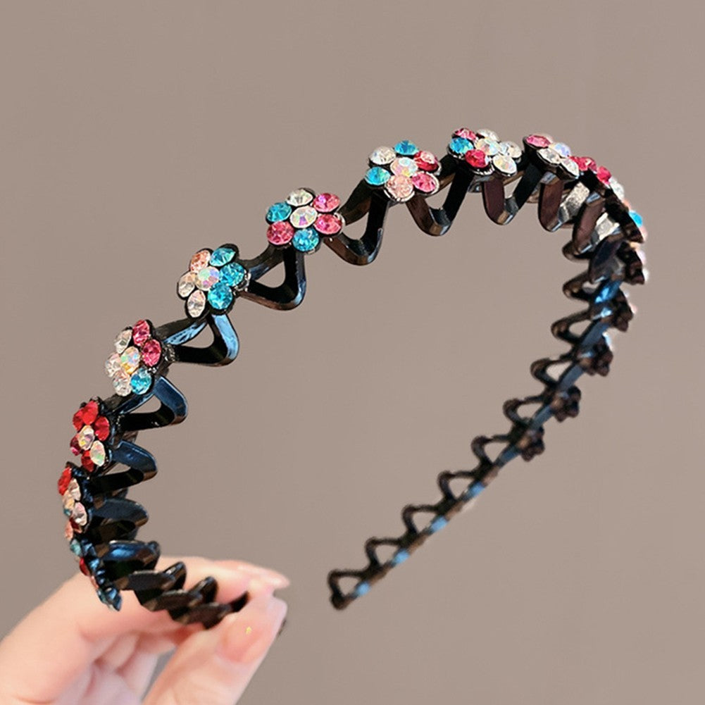 Multi-color Headband Plum Blossom Design