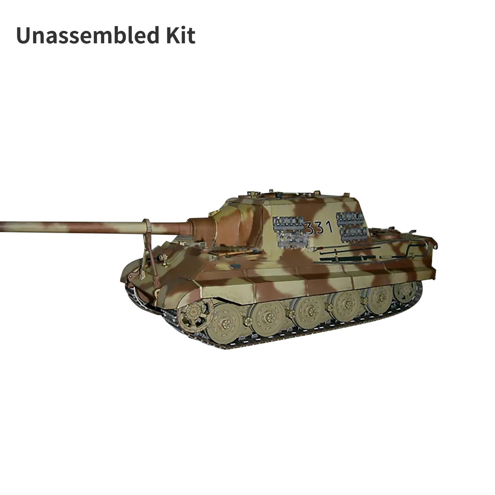 1:25 Scale Wwii Jagdtiger Heavy Tank Destroyer Model Paper