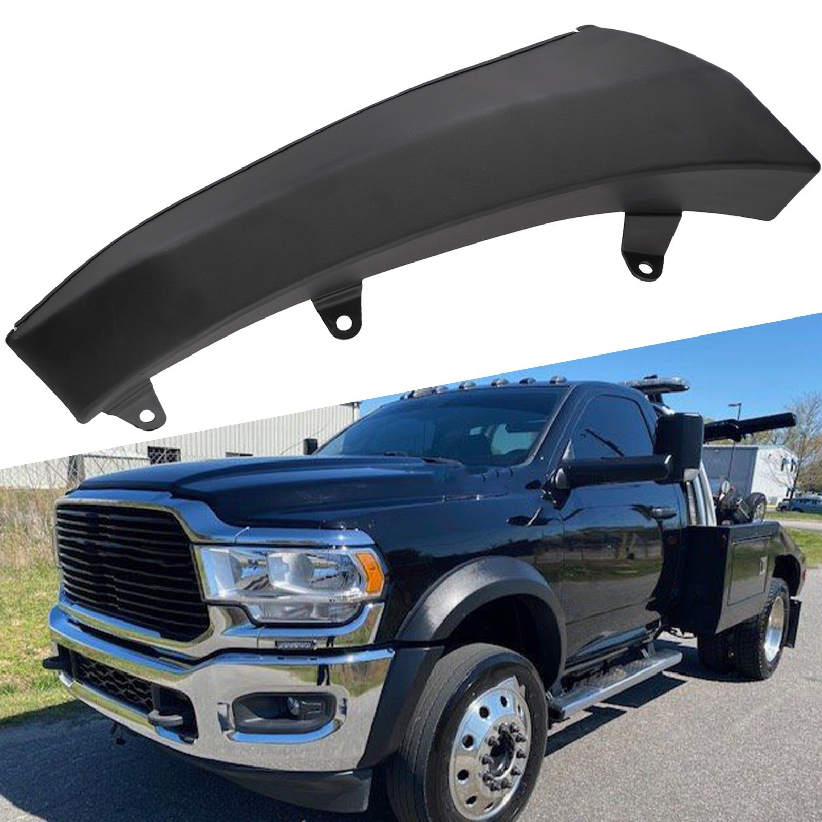 Left Driver Side Plastic Wheel Opening Flare Molding For Ram 4500 5500
