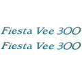 Rinker Boat Brand Decal Fiesta Vee 300 by Rinker