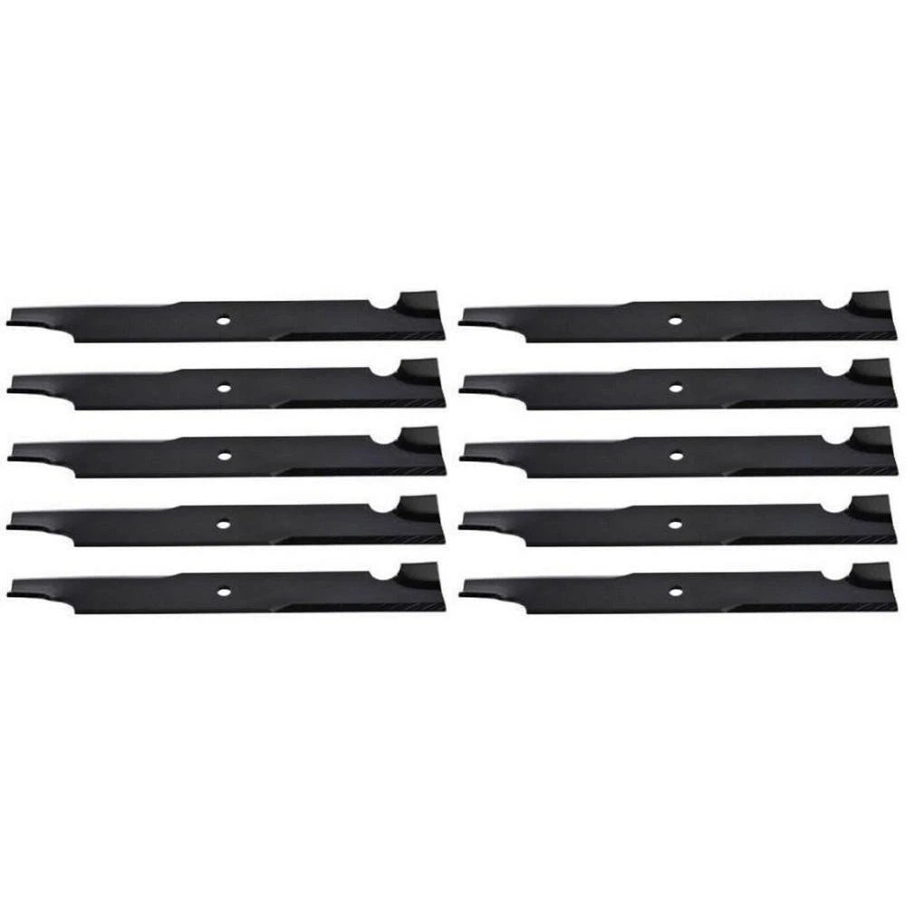 10 Fits Hi-lift Lawn Mower Blades For Bush Hog 60" & 61" Cut Replaces