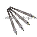 4x 12V Glow Plug Parts 6008151340 For Komatsu 4d95s-w 4d95l-1ff