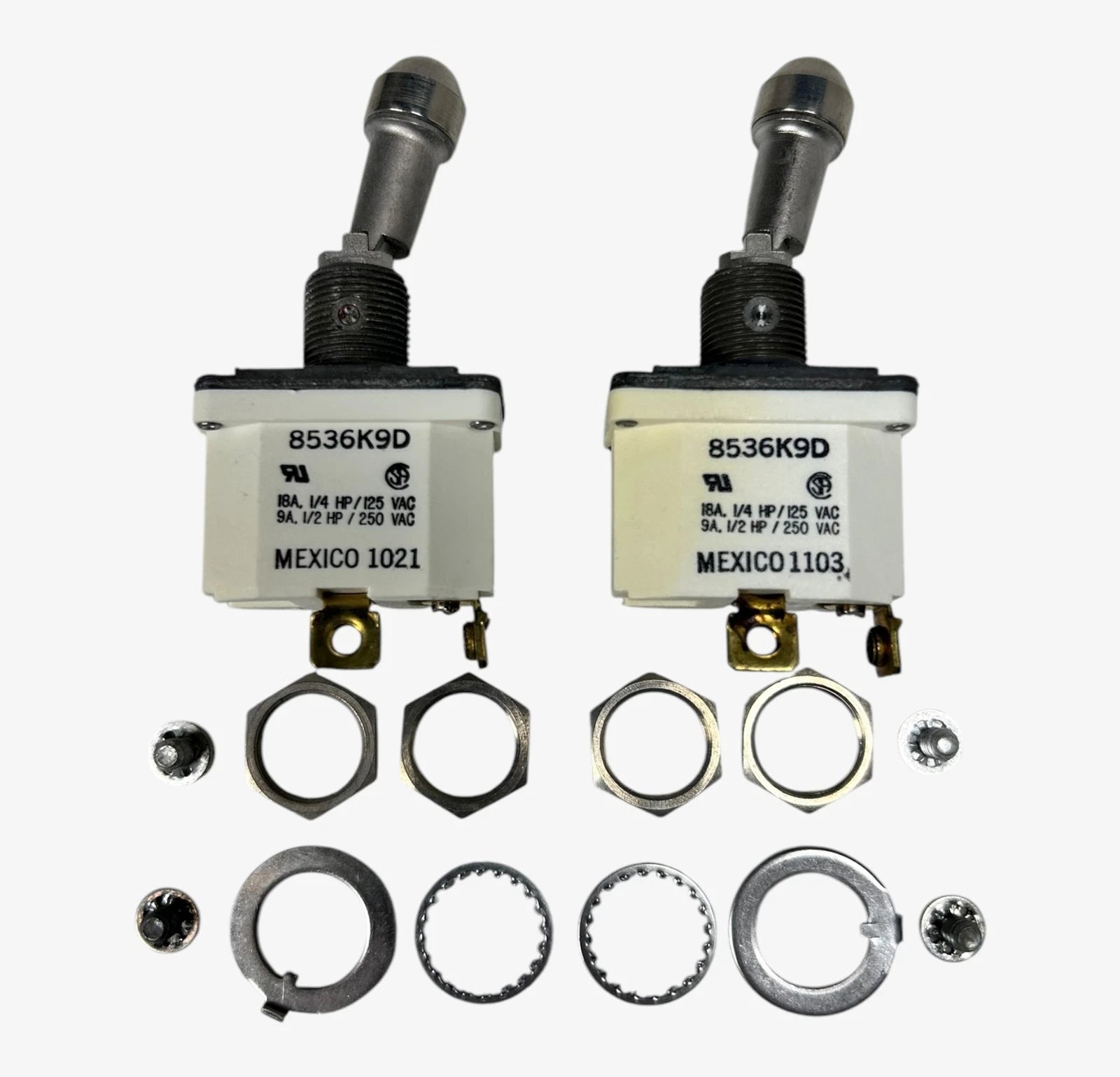 Eaton 8536k9d, On/off Toggle Switch - 2 Pack | Hook & Hull Co