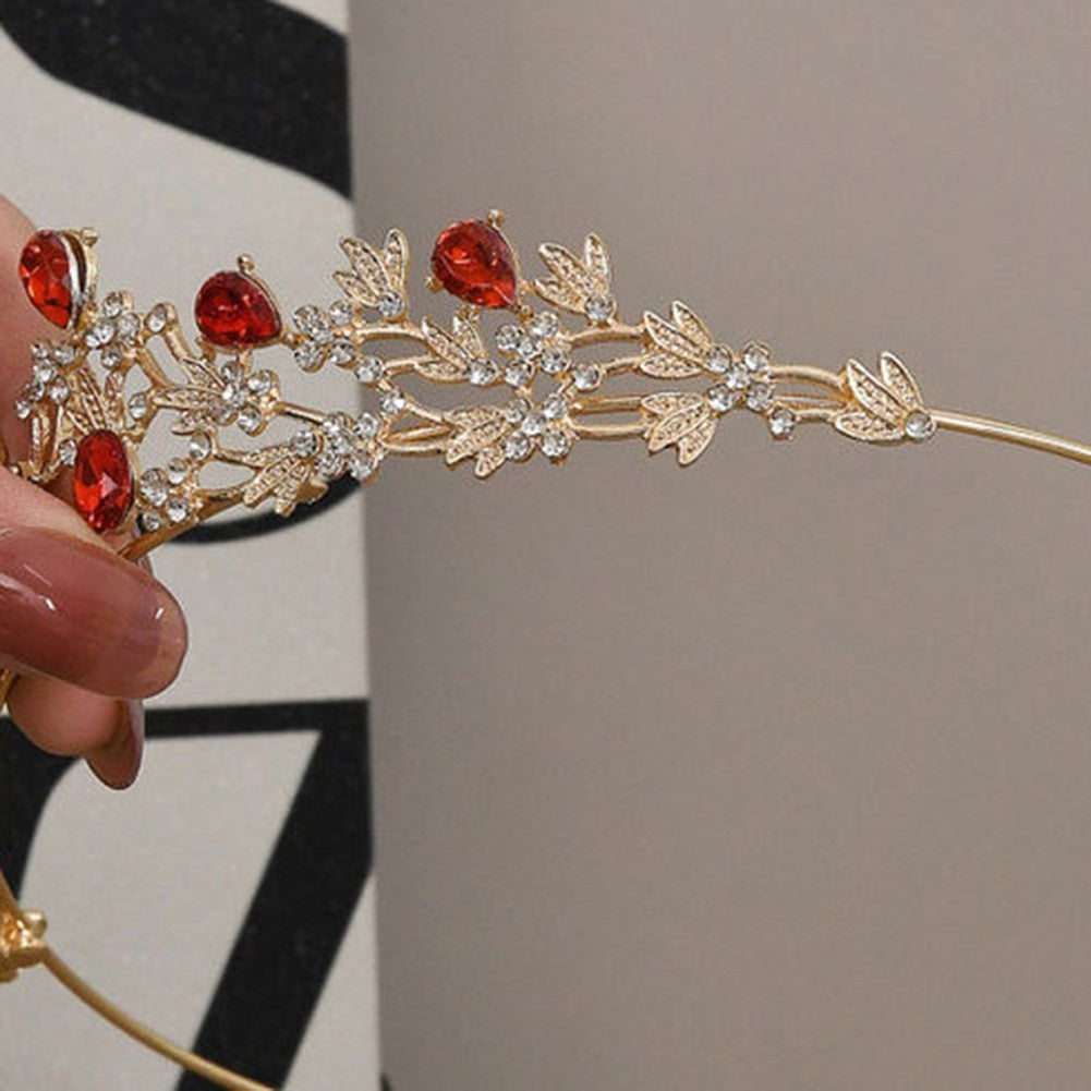 Crown Headdress Vibrant Styling Accessory