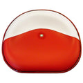 357518r91 Seat Red And White Vinyl Fits International H M Tractors