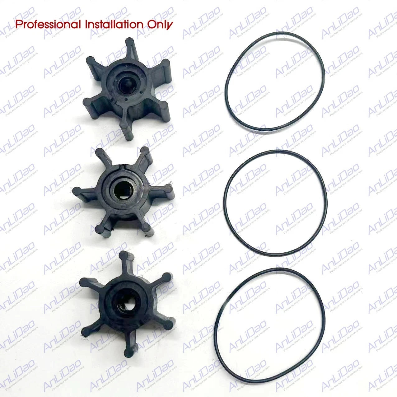 3pcs Repl Milwaukee M 18 Transfer Pumps Impeller &Amp; O-ring Kit