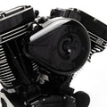 S&s Cycle 2017+ M8 Models Stealth Air Cleaner Kit W/ Black Teardrop