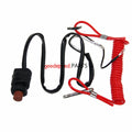 Kill Safety STOP SWITCH Assy ENGINE 6E9-82575 fit Yamaha Outboard 6HP 8HP - 40HP