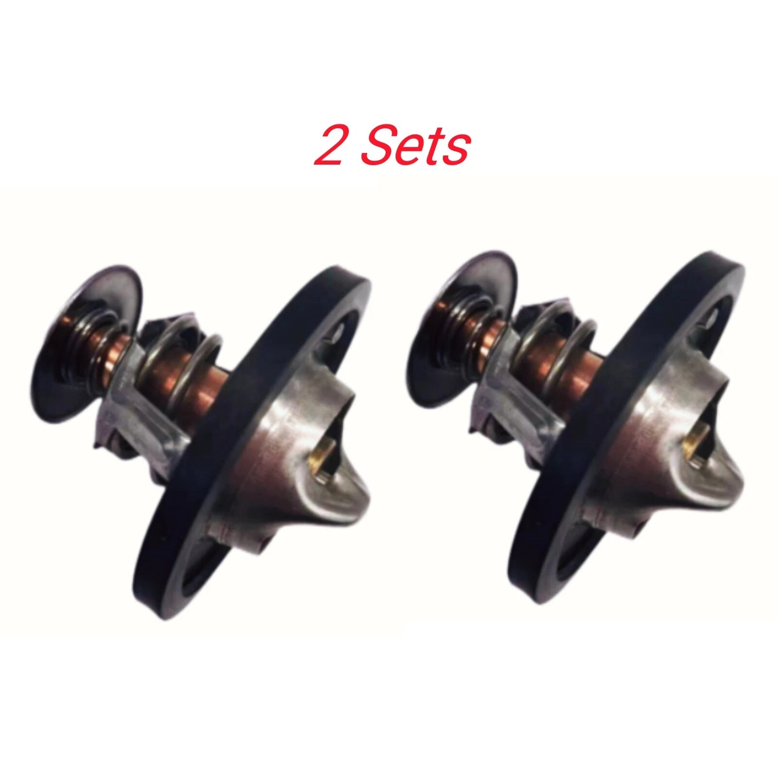 2sets Thermostat For Volvo Penta Md31 Md41 Kad 42 43 44 Replaces