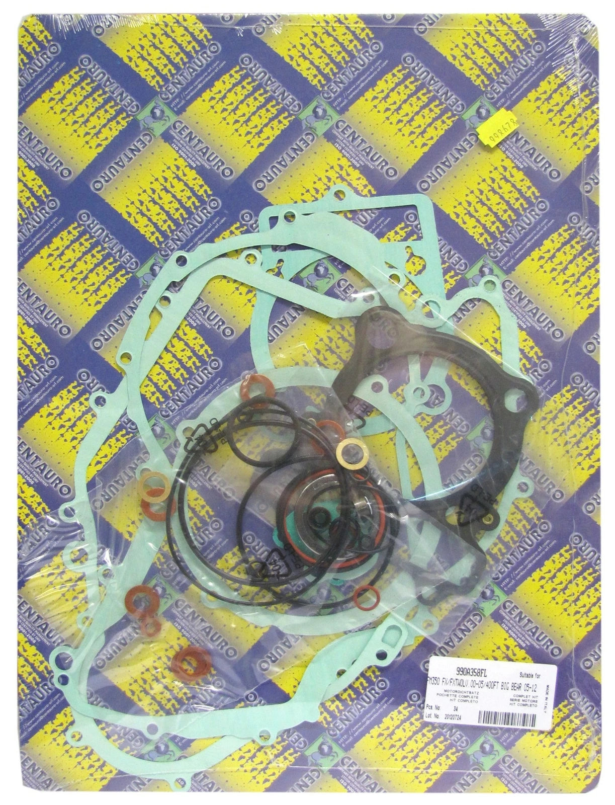 Full Gasket Set For Yamaha Yfm 400 Fpt Big Bear 2005 (0400 Cc)