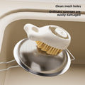 Kitchen Dish Brush with Reservoir