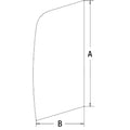 Door Glass 4651659 Fits John Deere 200dlc 240dlc 270dlc 350dlc 450dlc