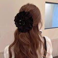 Large Hairpin with Lace Design