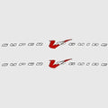 Tracker Boat Super Guide Decals V16 by Tracker