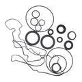 Lower Unit Seal Kit For Suzuki Outboard Df300b Df350a