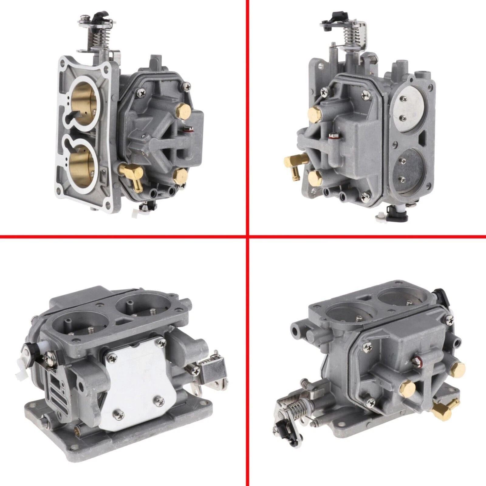 6f6-14301-06-0<wbr/>0 Carburetor For Yamaha Outboard 40hp 2 Stroke