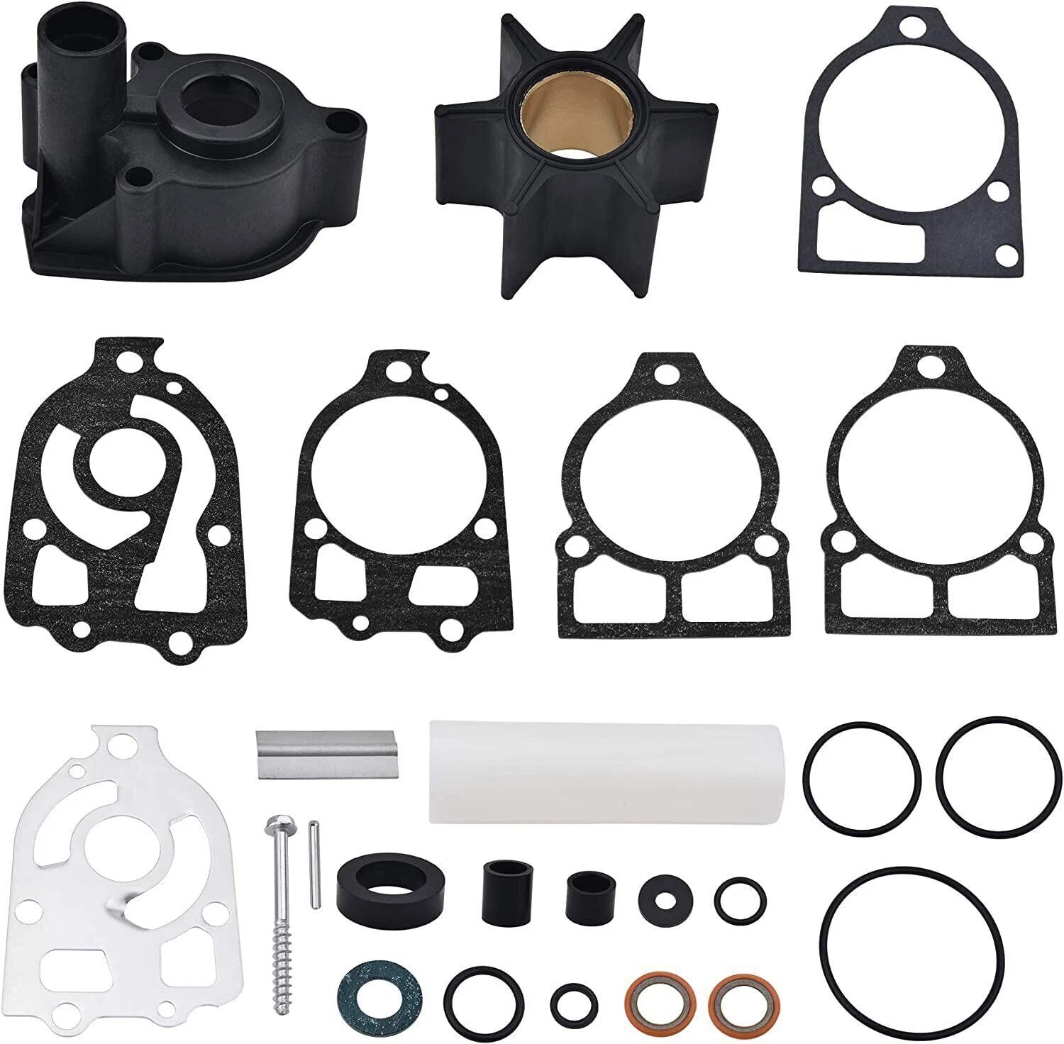 Water Pump Impeller Repair Kit for Mercruiser 150/175/200HP (46-96148A8)