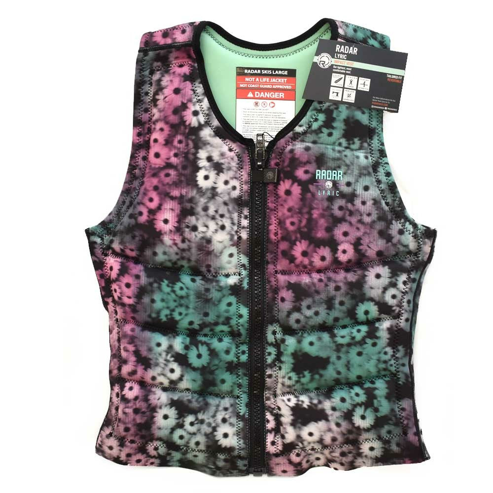 Waterski Impact Vest Lyric Large Purple Blue by Radar