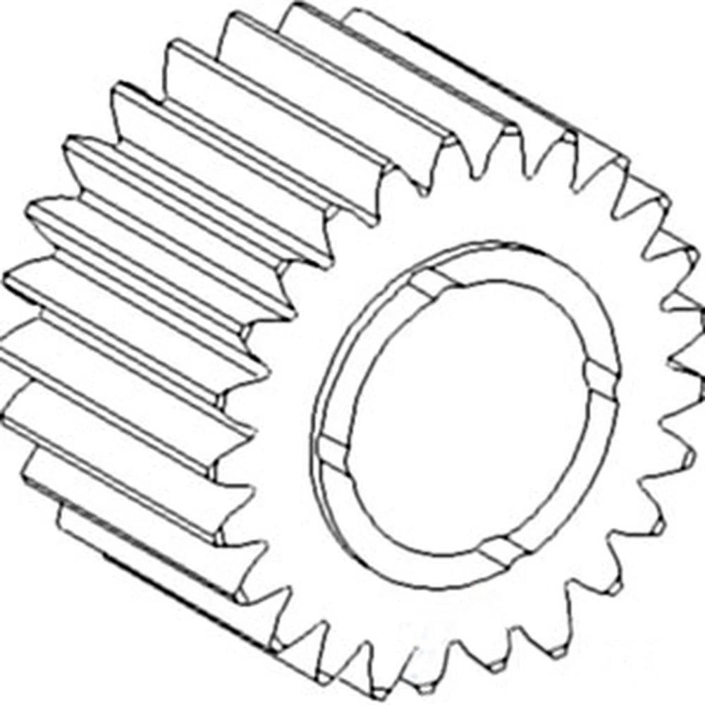 Gear A168166 Fits Case 2870 4890 4894