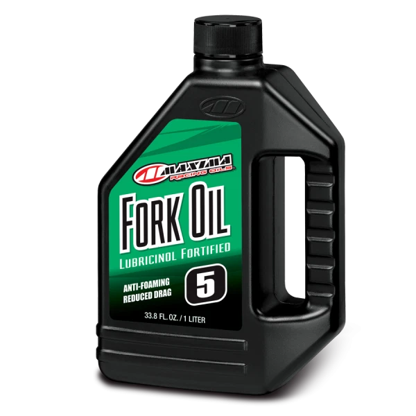 Maxima Fork Oil 5W 1l For Motorcycle & Atv Cartridge & Standard Forks