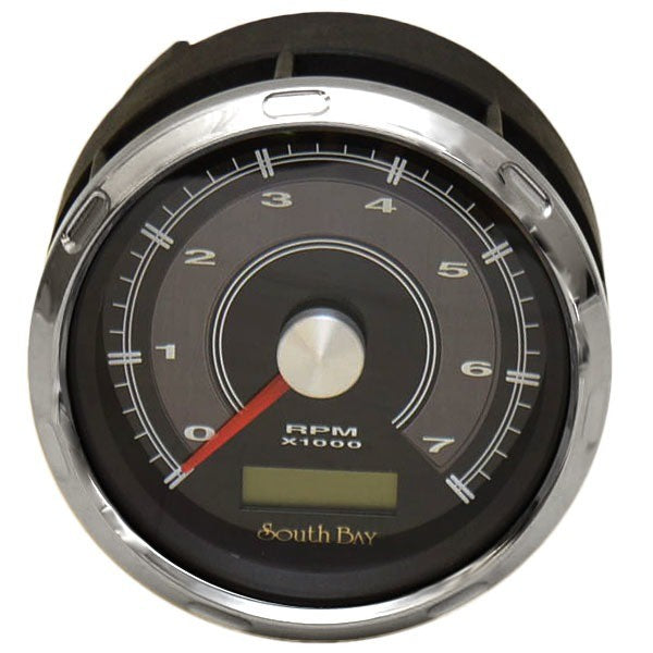Faria Boat Tachometer Gauge South Bay 3 1/4 Inch Black by Faria