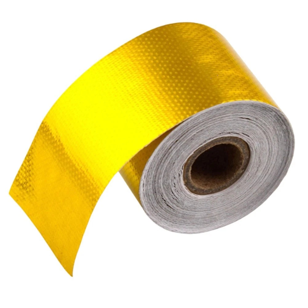 Aluminum Foil Tape Car Heat Protection Easy To Apply Glass Fiber