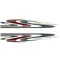 Mercury Boat Exhaust Riser 4 Inch Black (Pair) by Mercury