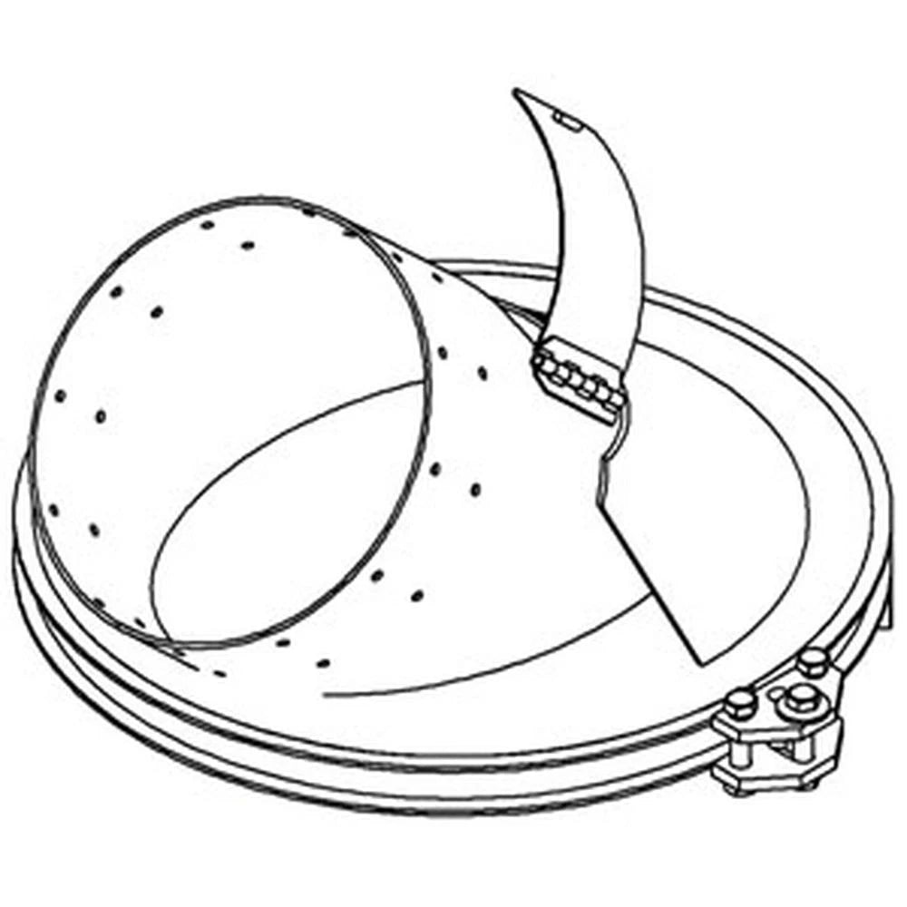 71333439 Unloading Auger Collar Assembly For Gleaner Combine L L2 M2