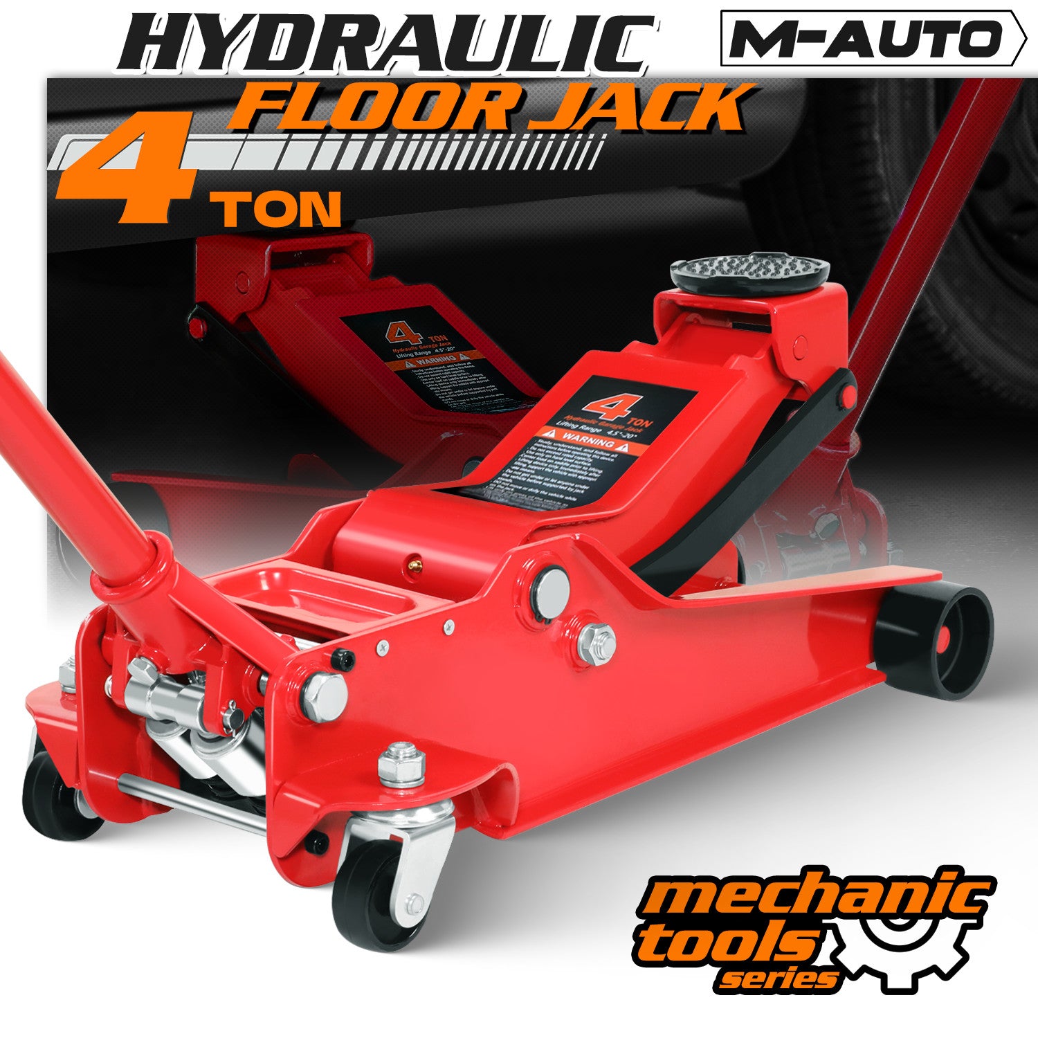 4Ton Heavy Duty Low Profile Hydraulic Lifting Floor Jac