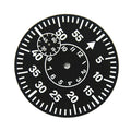 38.9mm Watch Dial Green Luminous Watch Face Plate For Eta 6497 9
