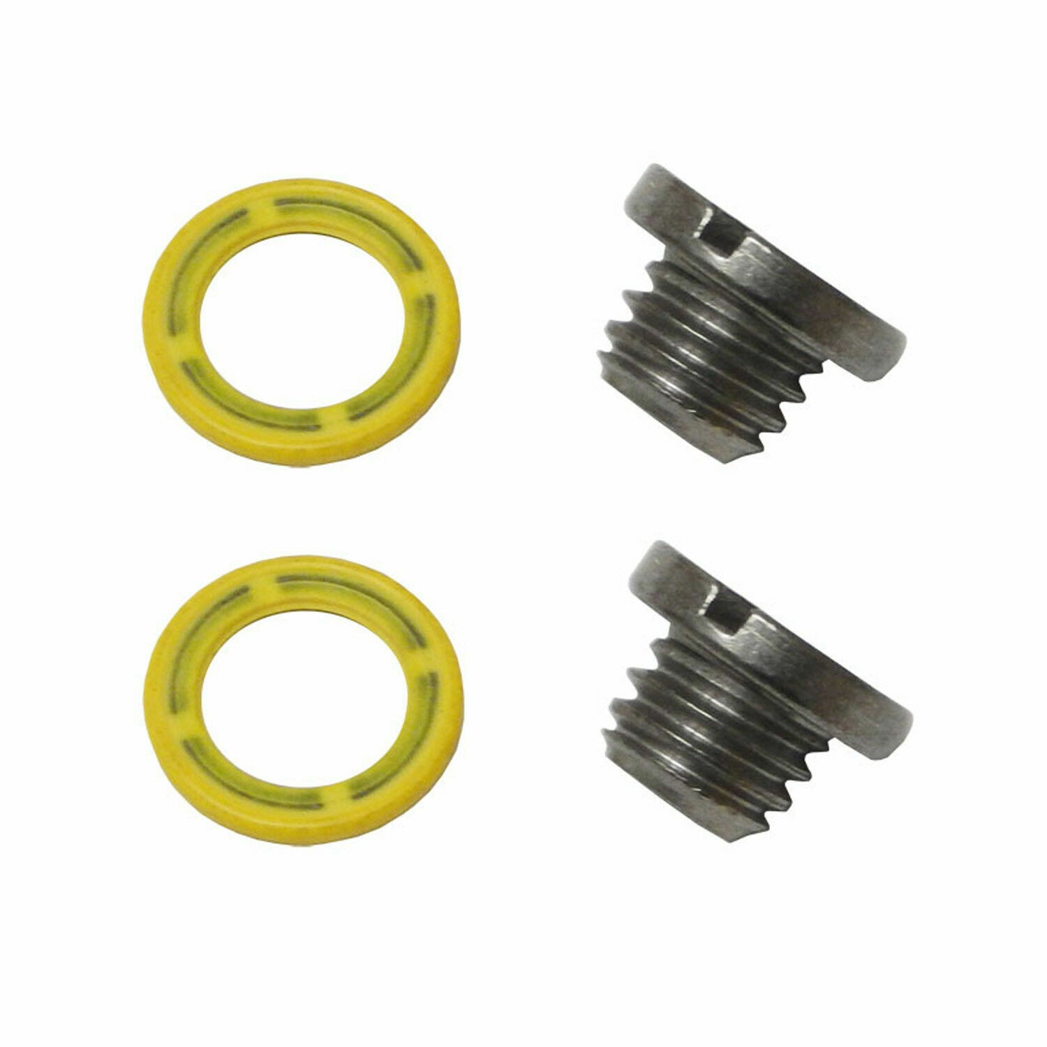 2 PCS Marine Drain Plug Screw Kits for Mercury MERCRUISER Replaces 10-79953Q2Ope