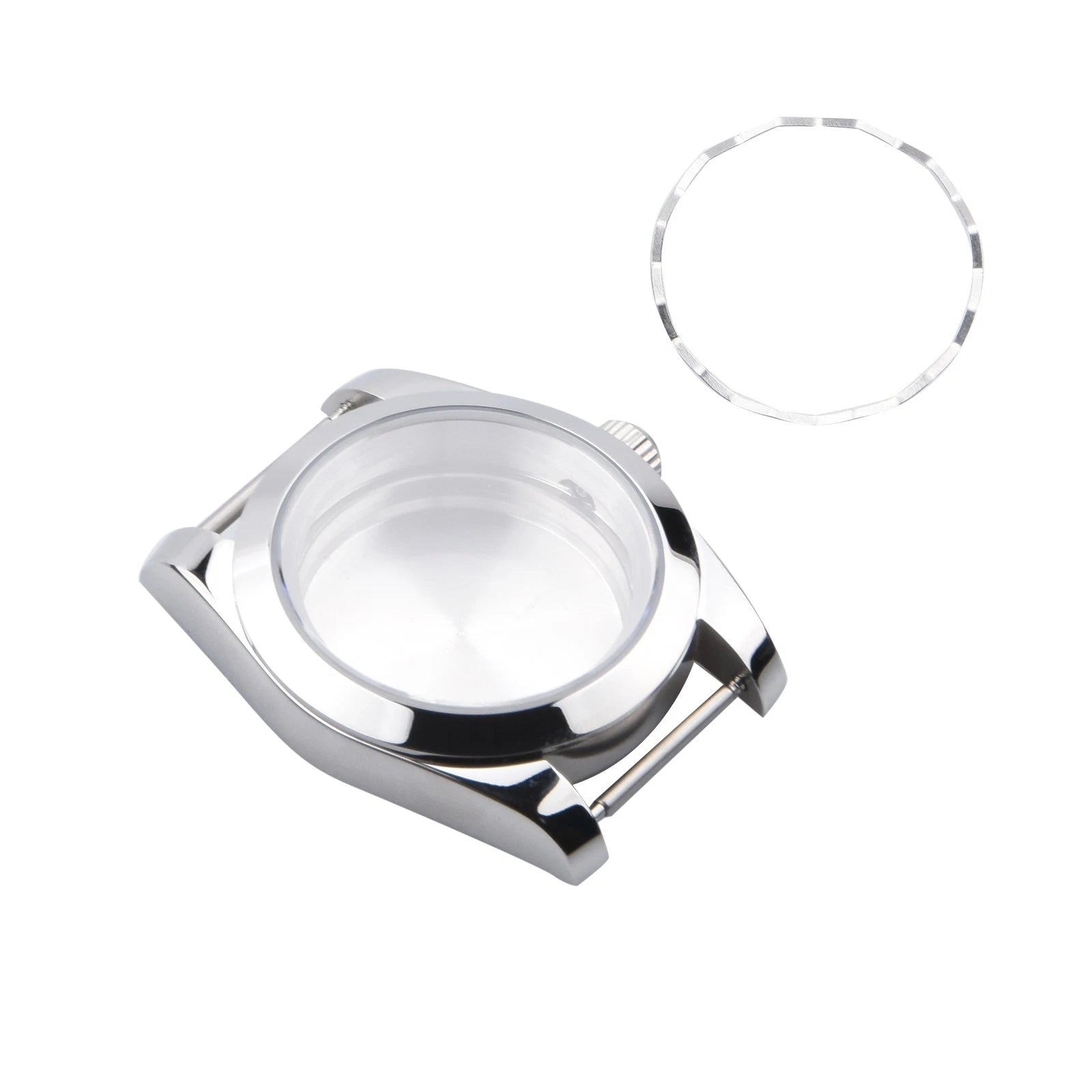 New Replacement 39mm Watch Case For Seiko Nh35 Nh36 Watch Movement
