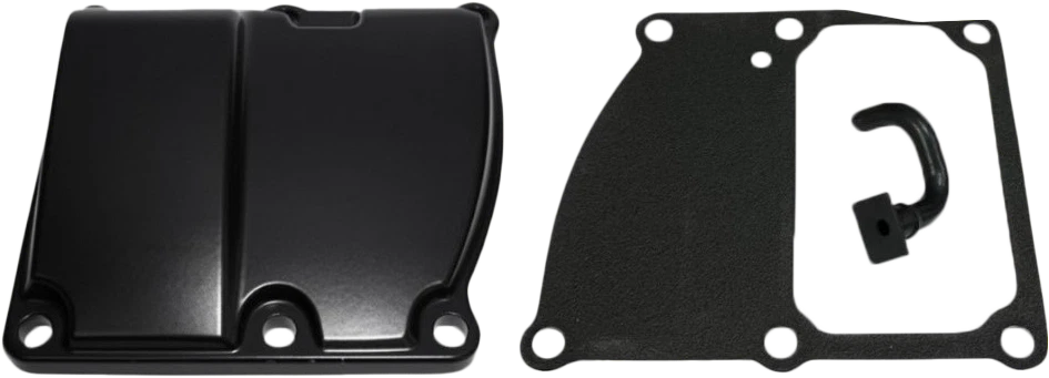 Harddrive M8 Trans Top Cover Kit Black – Fits Harley Davidson 2017