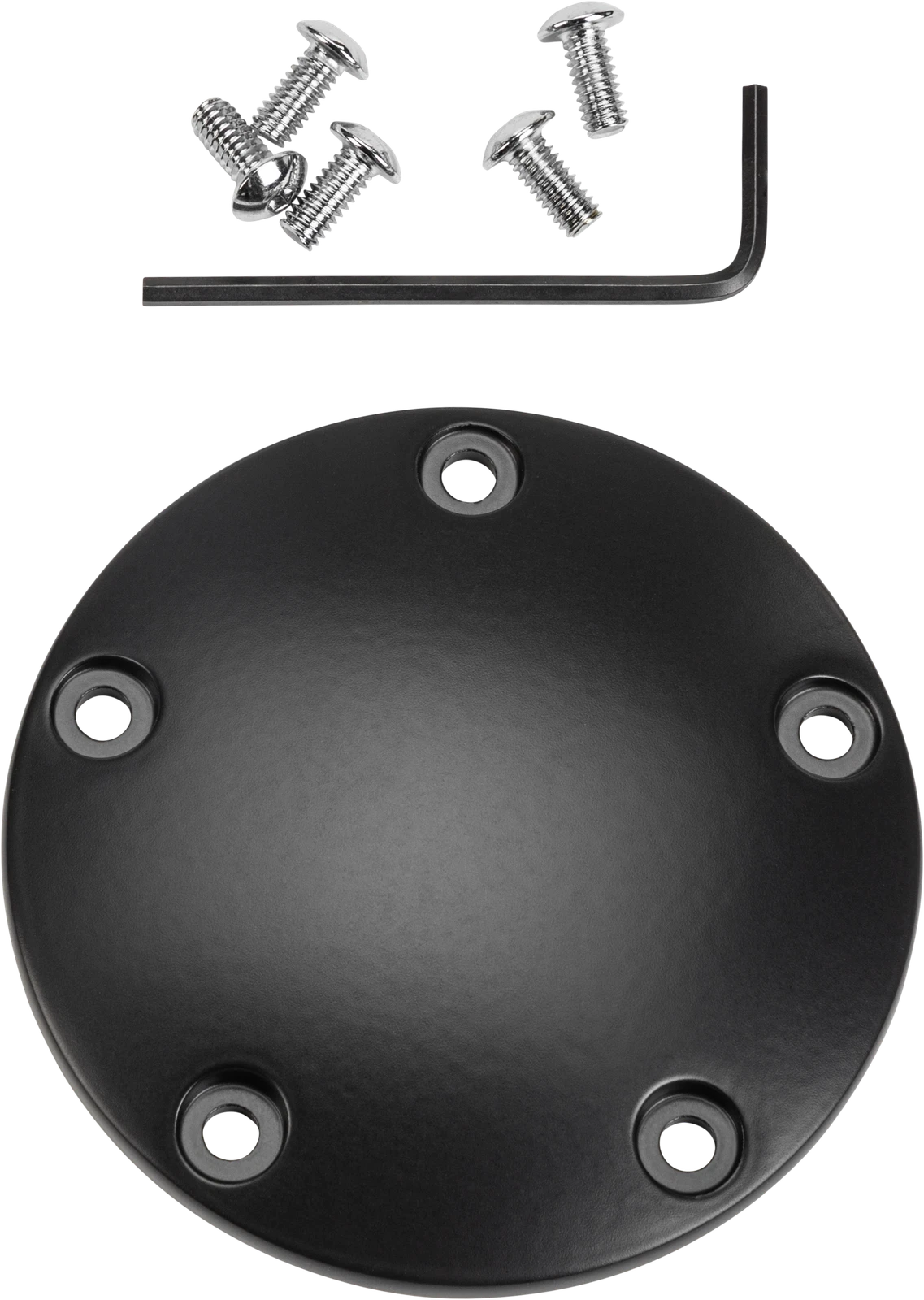 Harddrive Point Cover Satin Black 99-05 Harley Davidson Twin Cam