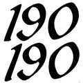Decals Lowe 190 Black Vinyl 2 5/8 Inch by Lowe