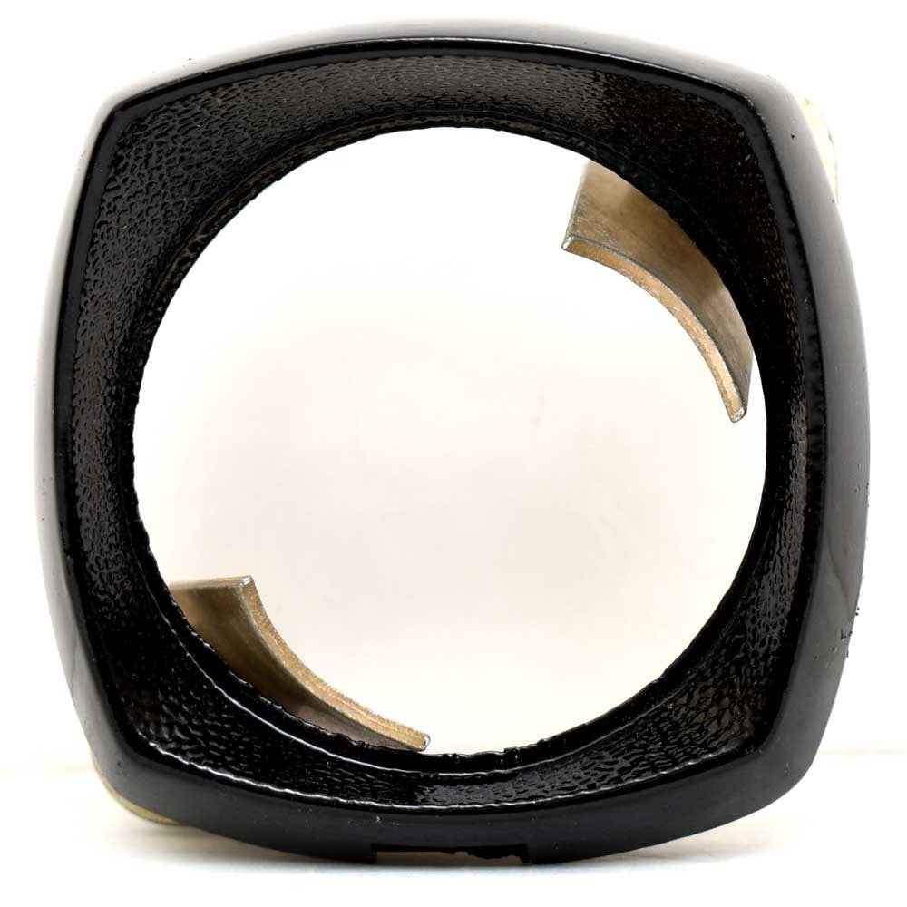Boat Gauge Bezel Bracket Black Aluminum 2 Inch
