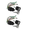 Ignition Key Switch Mp41070-2 87-17009a5 For Mercury Marine Outboard
