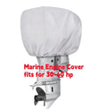 Waterproof Yacht Half Outboard Motor Cover for 30-60HP Marine Engines