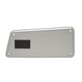 Edgewater Boat Raised Decal 240 IS 8 1/4 Inch Silver (Pair) by Edgewater