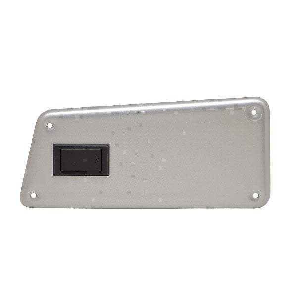 Edgewater Boat Raised Decal 240 IS 8 1/4 Inch Silver (Pair) by Edgewater