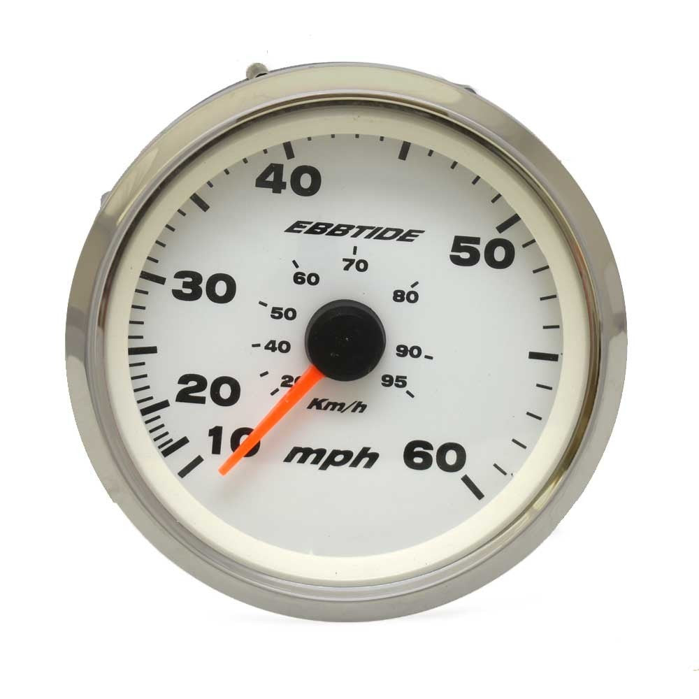 Ebbtide Boat Speedometer Gauge Euro Sport by Ebbtide