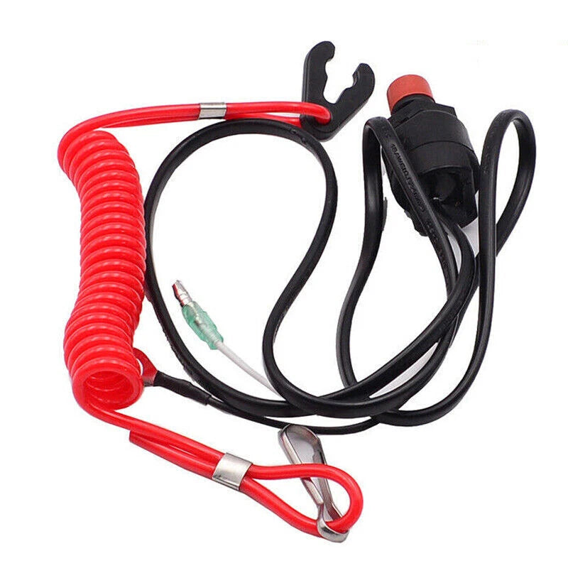 Kill Stopswitch Stop Switch 6e9-82575-09 Fit Yamaha Outboard 15hp