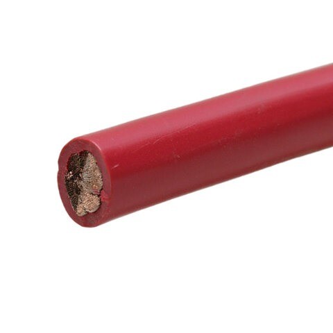 Almo Boat Marine Wire 2 AWG Red by Almo