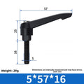M5 Clamping Lever Handle Adjustable