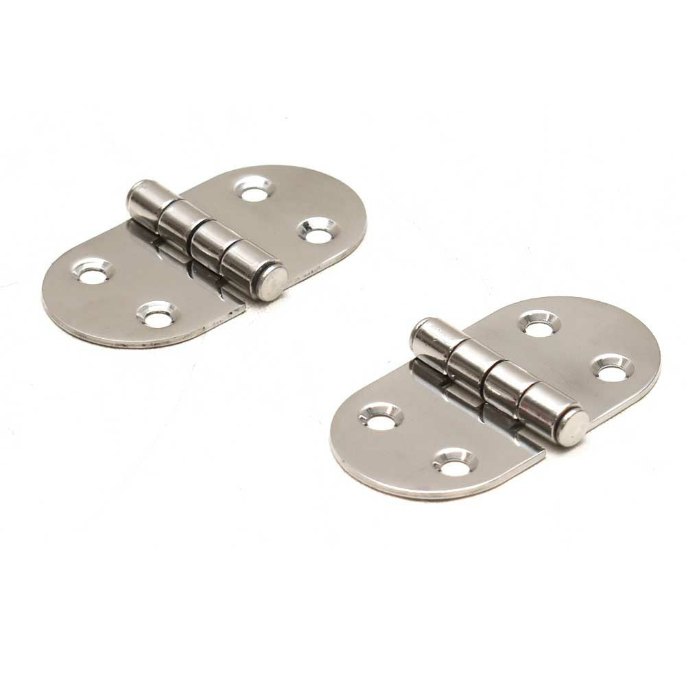 Marine Hardware Boat Hatch Hinges Pair by Marine Hardware