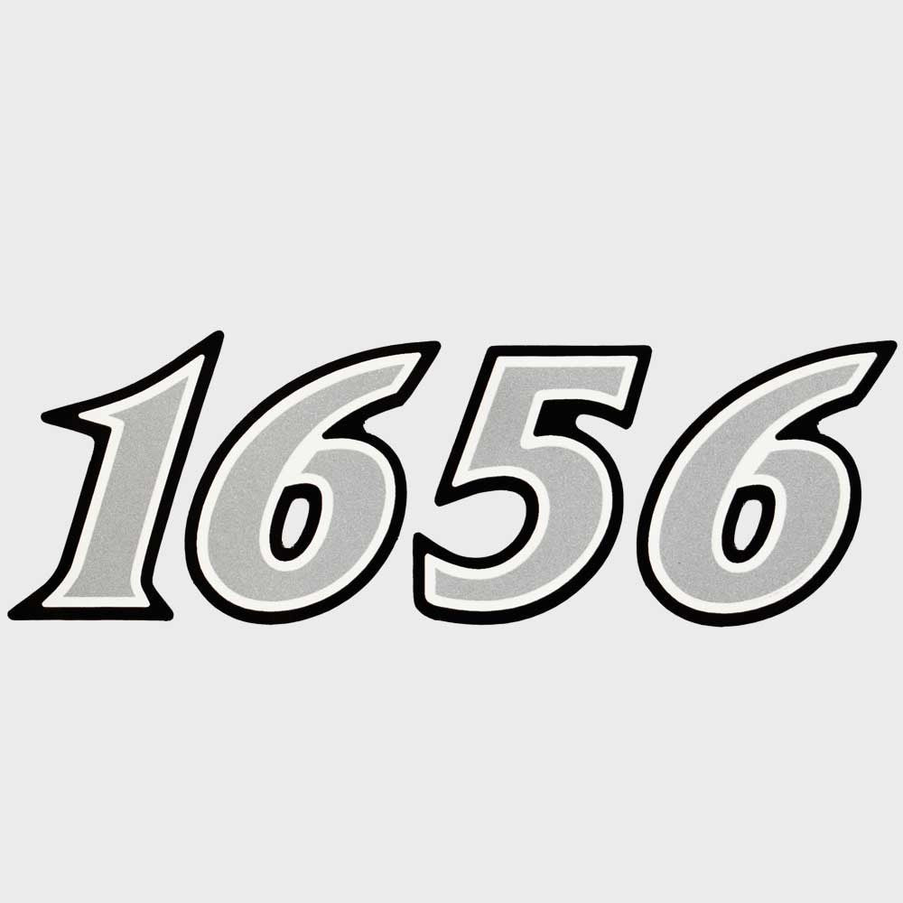 G3 Boat Decal Sticker DLX 1656 Silver Black 5 Inch by G3