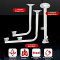 Adjustable CCTV Mount Bracket Galvanized