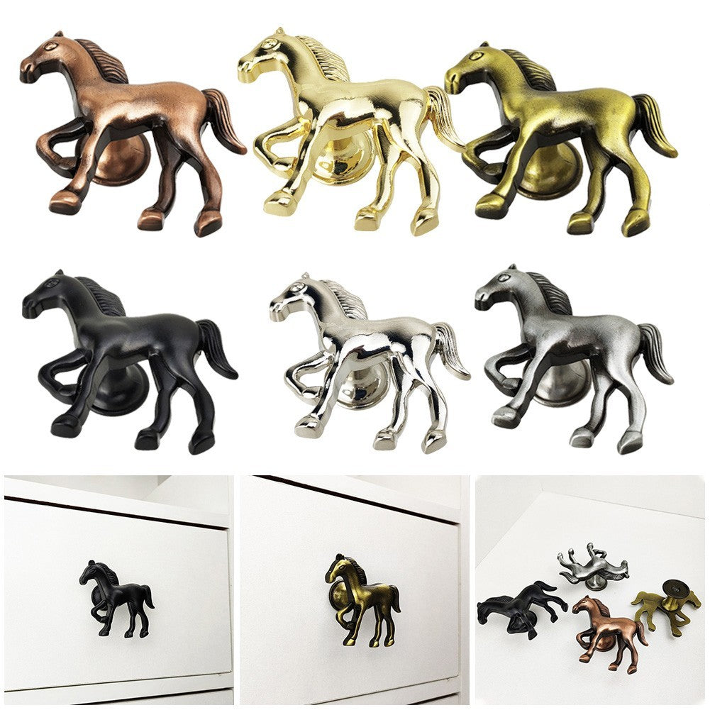 Adorable Horse Shape Knobs for Furniture